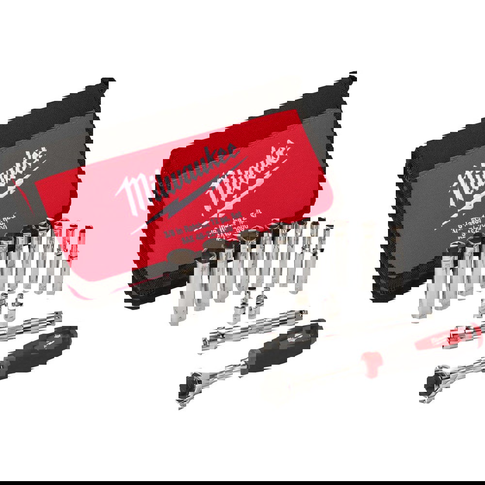 12PC 3/8 DRV SAE SOC SET